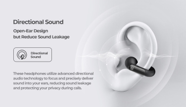 Logo trade reklaamkingituse pilt: Urban Vitamin Long Beach ENC plastikust juhtmevabad kõrvaklapid