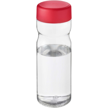 Logo trade reklaamkingituse pilt: H2O Active® Eco Base 650 ml keeratava korgiga veepudel
