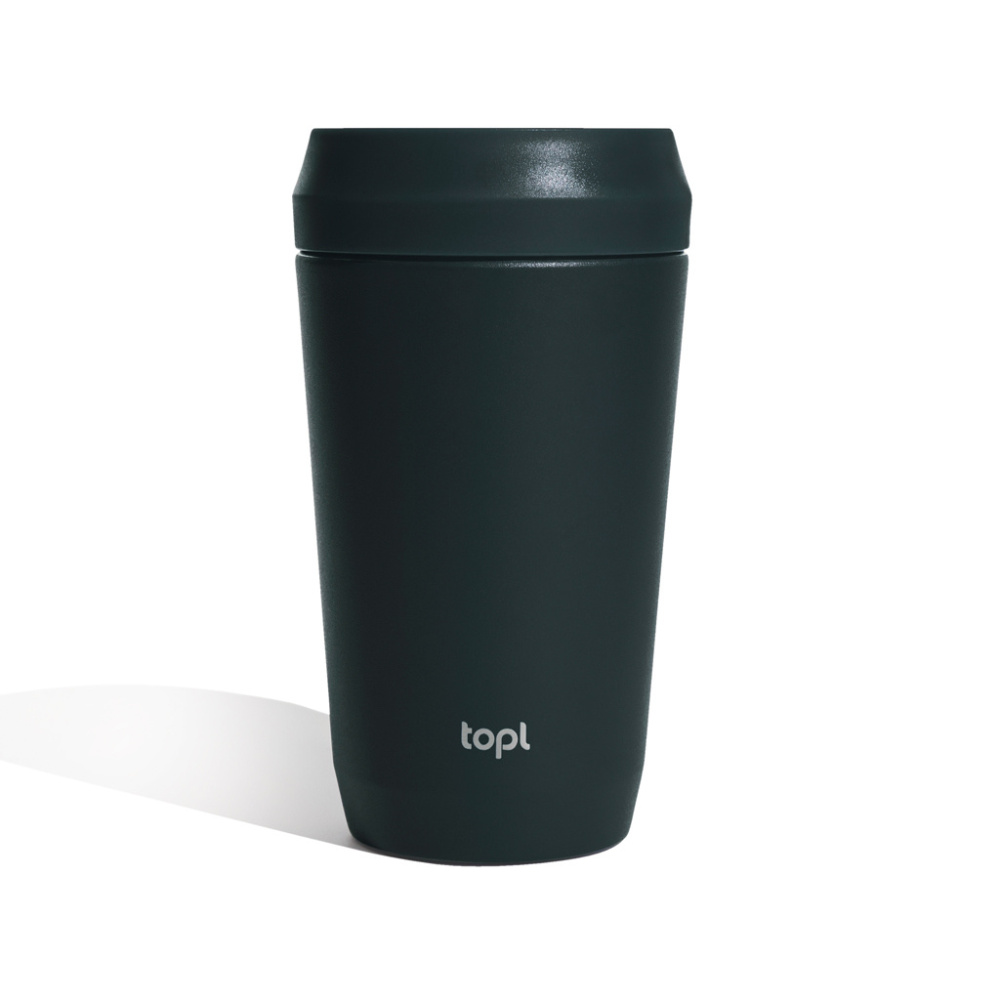 Logotrade firmakingituse foto: Topl Recycled Steel To Go Tumbler Patenteeritud 360 Kaas 354ml