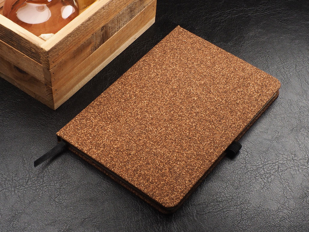 Logotrade meened pilt: Märkmik korgist kaantega 219635102