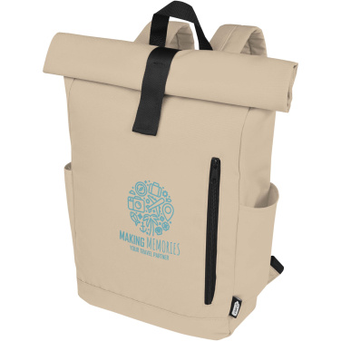 Logotrade reklaamkingid pilt: Byron 15,6" GRS RPET rull-top seljakott 18L