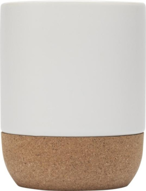 Logo trade firmakingituse pilt: Billie 300 ml keraamiline sublimatsioonikruus korkdetailidega