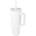 Brady 900 ml RCS-sertifikaadiga termoskruus silikoonkõrrega, Valge