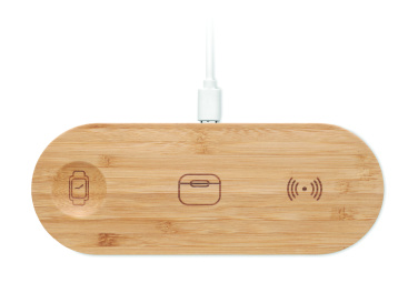 Logotrade firmakingid pilt: 3-ühes 15W juhtmevaba laadija RECPAD