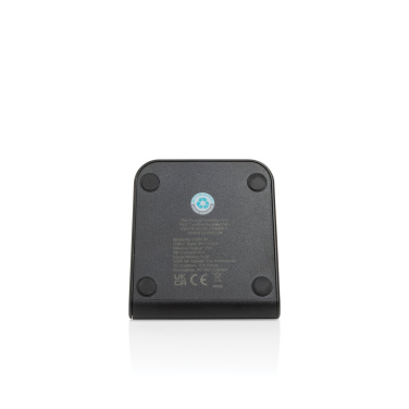 Logotrade reklaamkingitused pilt: VoltPerch RCS taaskasutatud plastist 15W magnetiline juhtmevaba laadija