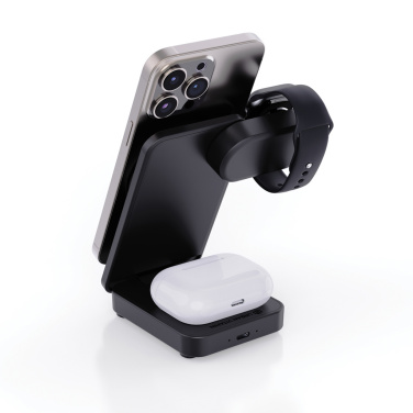 Logotrade ärikingituse foto: Urban Vitamin Arcadia RCS plastikust 15W 3in1 magnetiline laadija