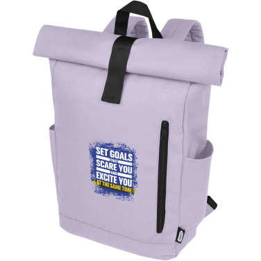 Logotrade reklaamkingid pilt: Byron 15,6" GRS RPET rull-top seljakott 18L