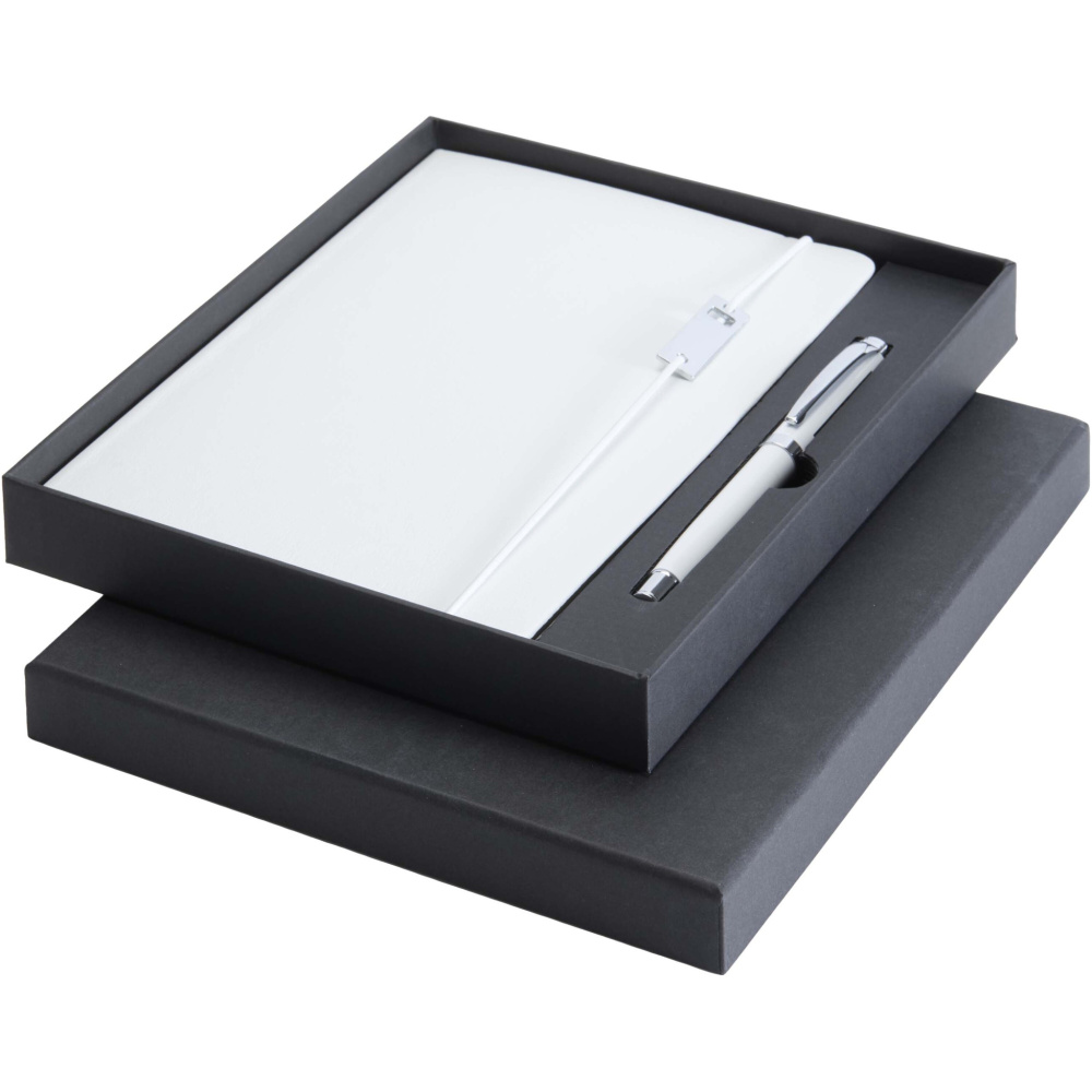 Logotrade reklaamkingi foto: Legato Elegance A5 märkmiku ja pastapliiatsiga komplekt