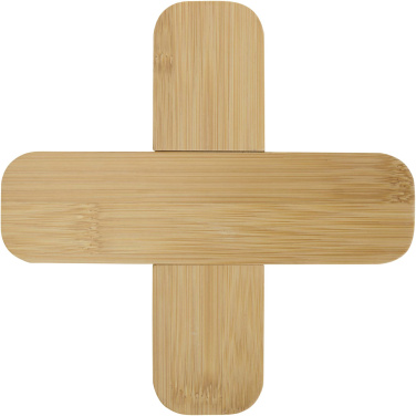 Logo trade reklaamtooted foto: Bambusest kuumaalus - suur