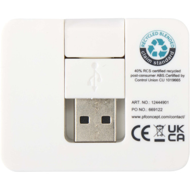 Logotrade ärikingituse foto: Gaia 4-pordiline USB-jaotur