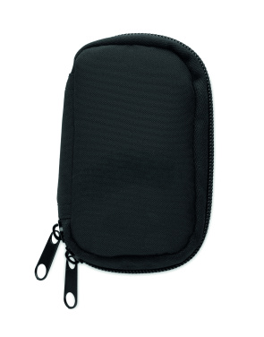 Logo trade meene pilt: ROVER 300D RPET-ist võtmehoidja kott