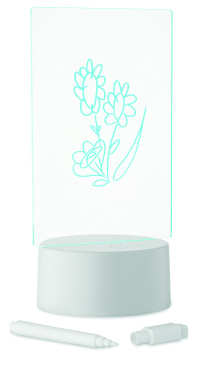 Logo trade ärikingid foto: LEDMEMO valgustatud LED-märkmetahvel