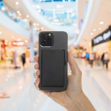 Logotrade ärikingid pilt: Standardne alumiiniumist RFID-magnetiline telefonikaardihoidja