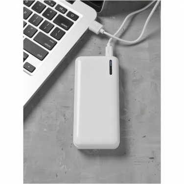 Logo trade liikelahjat mainoslahjat kuva: Suuritiheyksinen Compress 10 000 mAh varavirtalähde
