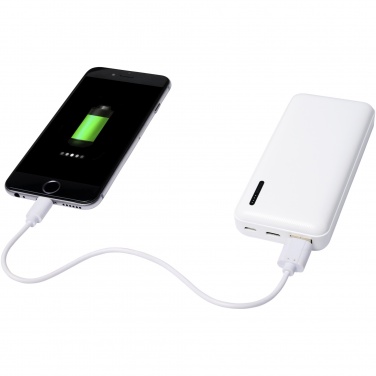 Logo trade mainoslahja ja liikelahja tuotekuva: Suuritiheyksinen Compress 10 000 mAh varavirtalähde