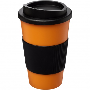Logo trade mainoslahja ja liikelahja tuotekuva: Americano® 350 ml eristetty muki oterenkaalla