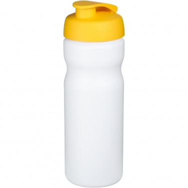 Logo trade liikelahja mainoslahja tuotekuva: Baseline® Plus 650 ml -urheilujuomapullo läppäkannella