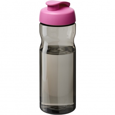 Logo trade liikelahja mainoslahja tuotekuva: H2O Active® Eco Base 650 ml -urheilujuomapullo läppäkannella