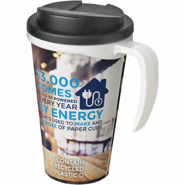 Logotrade liikelahja tuotekuva: Brite-Americano® Grande 350 ml muki, läikyttämätön kansi