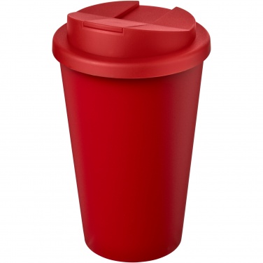 Logotrade liikelahja mainoslahja kuva: Americano® Eco 350 ml kierrätysmuki läikkymättömällä kannella