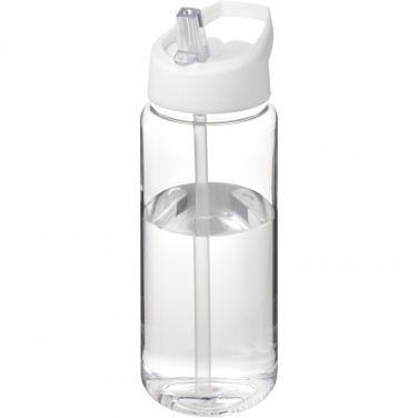 Logo trade mainoslahja ja liikelahja tuotekuva: H2O Active® Octave Tritan™ 600 ml urheilujuomapullo nokallisella korkilla