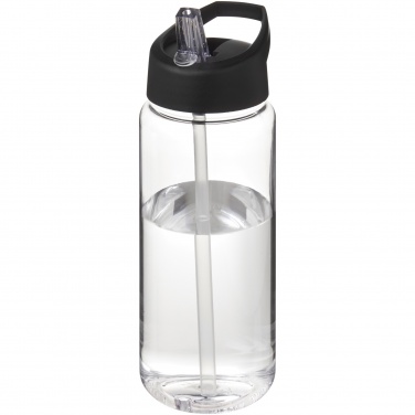 Logotrade mainoslahja tuotekuva: H2O Active® Octave Tritan™ 600 ml urheilujuomapullo nokallisella korkilla