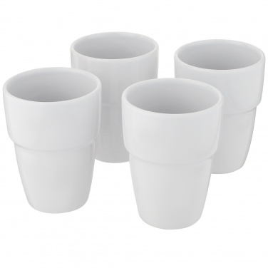 Logo trade liikelahja mainoslahja tuotekuva: Staki 4-osainen 280 ml pinottava mukilahjasetti