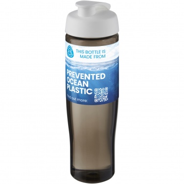 Logo trade liikelahja mainoslahja tuotekuva: H2O Active® Eco Tempo 700 ml:n urheilujuomapullo läppäkannella