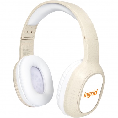 Logo trade mainoslahja kuva: Riff Bluetooth®-kuulokkeet mikrofonilla, vehnänolkea