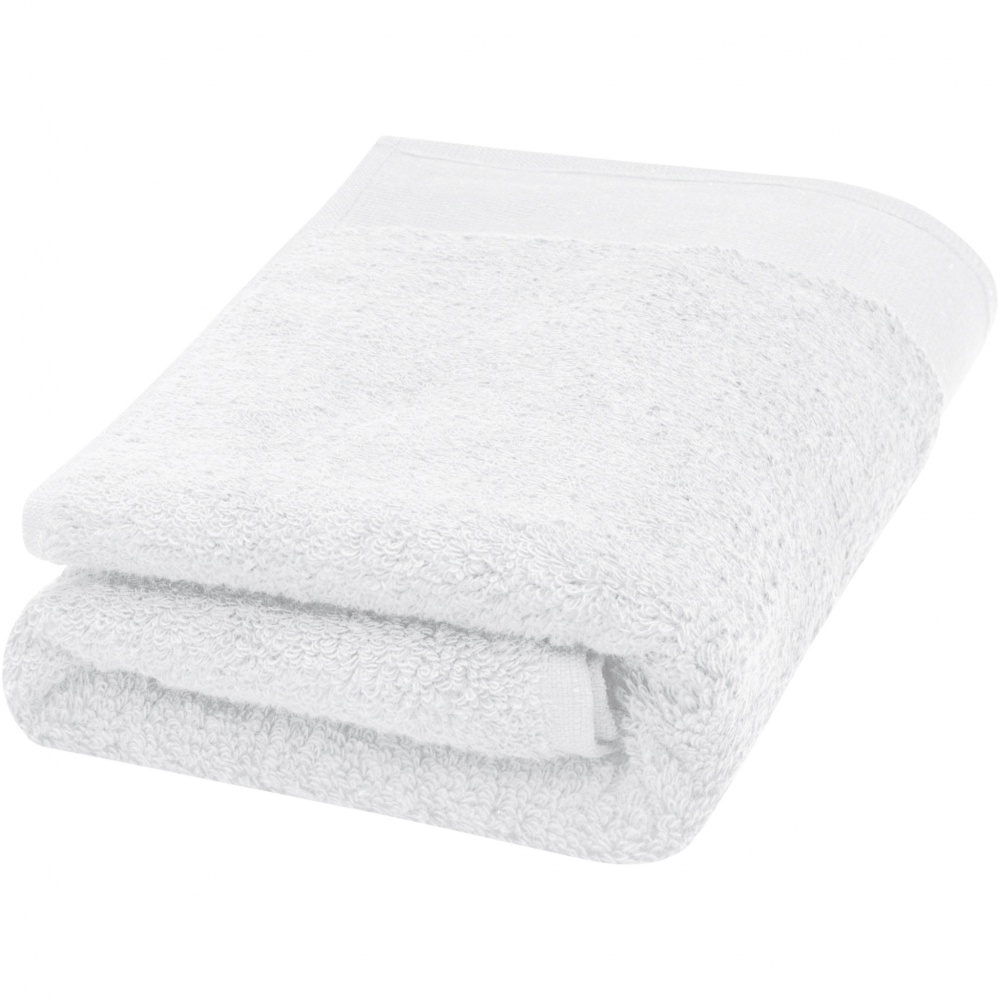 Logotrade liikelahja tuotekuva: Nora puuvillainen pyyhe 550 g/m², 50x100 cm