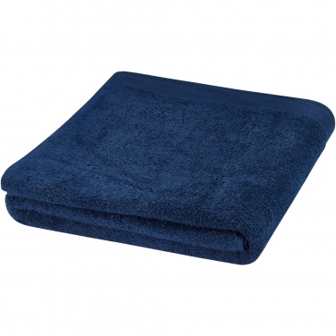 Logotrade mainoslahjat kuva: Riley 550 g/m² puuvillainen pyyhe 100x180 cm