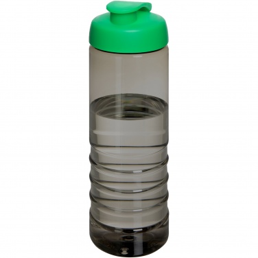 Logotrade mainoslahja tuotekuva: H2O Active® Eco Treble 750 ml:n juomapullo flip lid -kannella