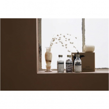 Logotrade liikelahjat kuva: Wellmark Just Relax 3-osainen 200 ml:n kylpysuolalahjasetti