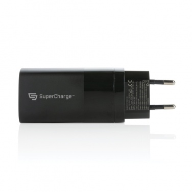 Logotrade liikelahjat mainoslahjat tuotekuva: Philips 65 W erittäin nopea PD 3-porttinen USB-laturi