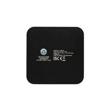 Logotrade mainostuotet kuva: RCS 10W langaton laturi USB porteilla kierrätetystä muovista