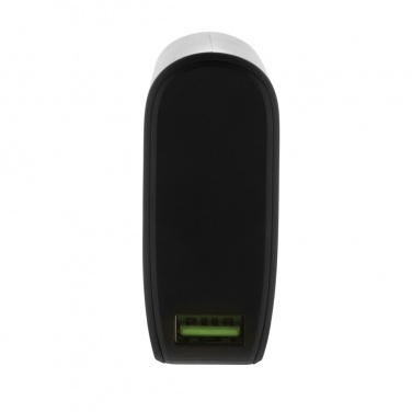 Logotrade liikelahja tuotekuva: FlashCharge 10000mAh pikalatausvirtapankki RCS muovista