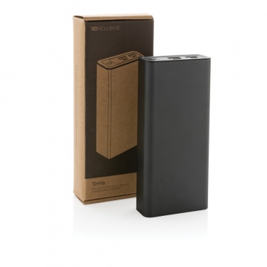 Logo trade mainoslahjat tuotekuva: Terra RCS alumiininen 20w 20000mAh varavirtalähde