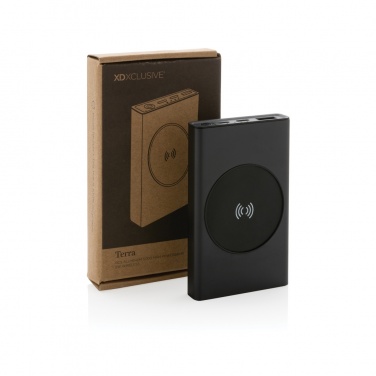 Logotrade liikelahja tuotekuva: Terra RCS alumiininen 5000 mAh 5w langaton varavirtalähde