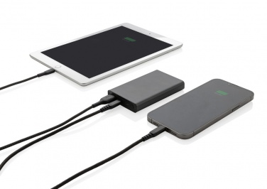 Logotrade mainostuote tuotekuva: Terra RCS virtapankki 5000mAh kierrätetystä alumiinista