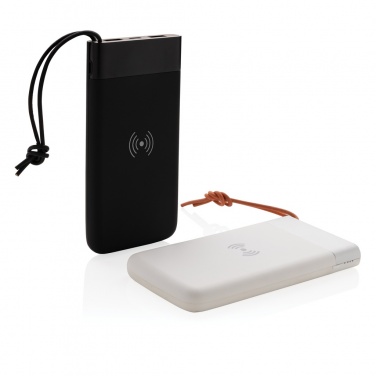 Logotrade liikelahja mainoslahja kuva: Aria 8000 mAh 5 W:n langaton varavirtalähde