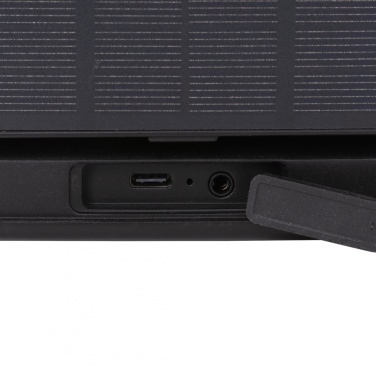 Logo trade mainoslahja ja liikelahja tuotekuva: Skywave aurinkovoimakaiutin 12W RCS kierrätetystä muovista