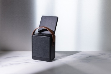 Logo trade liikelahjat mainoslahjat kuva: Skywave aurinkovoimakaiutin 12W RCS kierrätetystä muovista