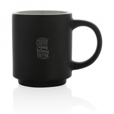 Logotrade liikelahja mainoslahja kuva: Keraaminen pinottava muki 180ml