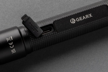 Logo trade liikelahjat mainoslahjat kuva: Gear X USB-uudelleenladattava taskulamppu