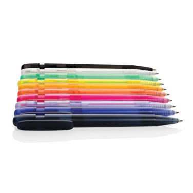 Logo trade liikelahjat tuotekuva: Devin GRS -sertifioitu läpinäkyvä RABS-kynä