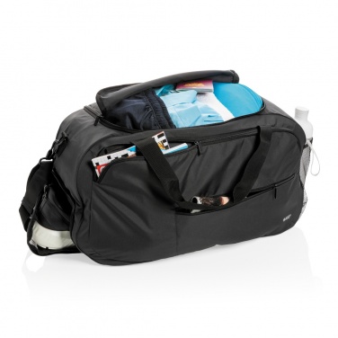 Logo trade mainoslahja kuva: Swiss Peak AWARE™ RPET sporttinen duffelilaukku