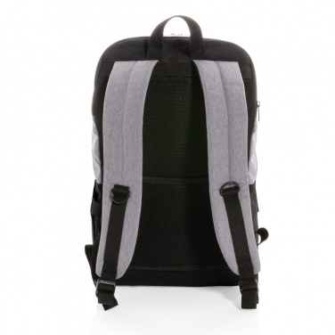Logotrade mainoslahja tuotekuva: Moderni PVC-vapaa 15,6"" USB & RFID -laptopreppu