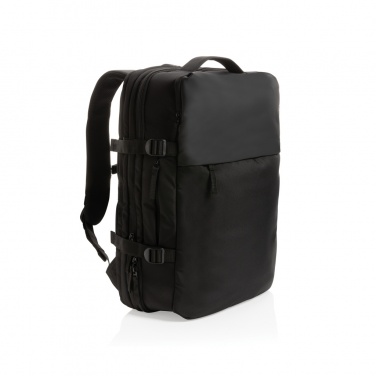 Logo trade mainoslahja ja liikelahja tuotekuva: Swiss Peak AWARE™ RPET 15.6" laajennettava viikonloppureppus