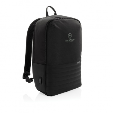 Logo trade mainoslahjat ja liikelahjat kuva: Swiss Peak AWARE™ RFID 15.6" varkaudenesto tietokonereppu