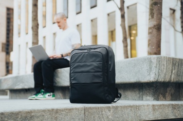 Logotrade mainoslahjat ja liikelahjat tuotekuva: Armond AWARE™ RPET  15.6" deluxe tietokonereppu